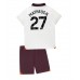 Tanie Strój piłkarski Manchester City Matheus Nunes #27 Koszulka Wyjazdowej dla dziecięce 2023-24 Krótkie Rękawy (+ szorty)